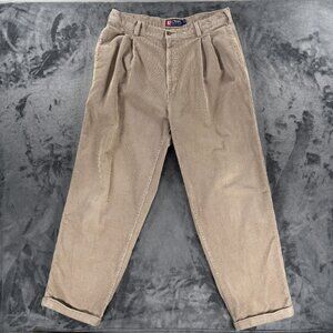 Polo Ralph Lauren Vintage Tan Corduroy Pants Men 34x31 Prep 90's Y2K